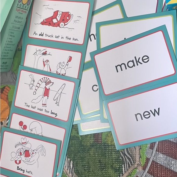 Flash cards, learning books, sight words, pre-k, mini learning reading books - Picture 7 of 9